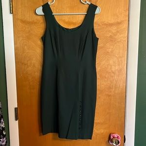Green vintage dress